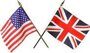 Британский и Американский флаг